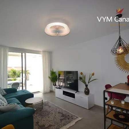New In Terazzas De Costa Adeje. Big Terrace With A Garden, Heated Pool And Private Parking * Costa Adeje (Tenerife)