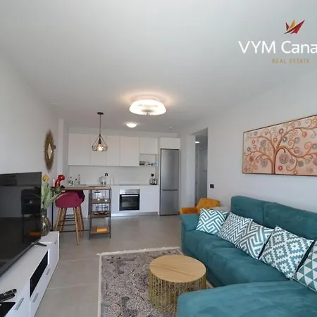 New In Terazzas De Costa Adeje. Big Terrace With A Garden, Heated Pool And Private Parking Apartamento Costa Adeje (Tenerife)