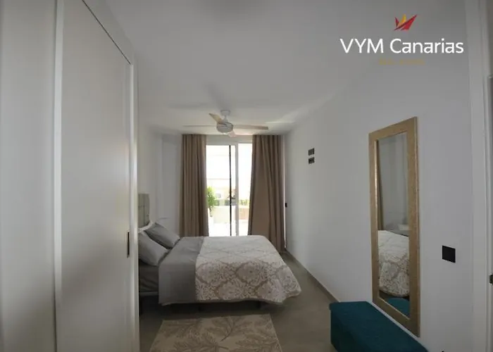 New In Terazzas De Costa Adeje. Big Terrace With A Garden, Heated Pool And Private Parking Lägenhet *