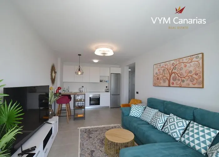 New In Terazzas De Costa Adeje. Big Terrace With A Garden, Heated Pool And Private Parking Lägenhet Costa Adeje (Tenerife)