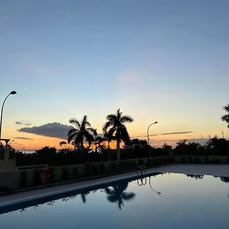 New In Terazzas De Costa Adeje. Big Terrace With A Garden, Heated Pool And Private Parking