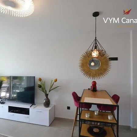 Apartament New In Terazzas De Costa Adeje. Big Terrace With A Garden, Heated Pool And Private Parking